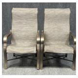 Patio Arm Chairs / 2 pc