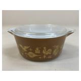 Pyrex 'Early American' Casserole Dish