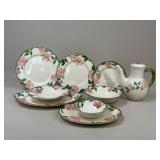 Franciscan Desert Rose Dishware / 17 pc