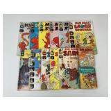 13 Vintage 1960s Comic Books & Children's Books