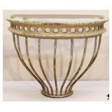 Restoration Hardware Demilune Console