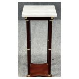 Pedestal / Plant Stand w/Stone Top
