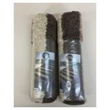 TWO 1'7' x 5' Living Colors Runners -New