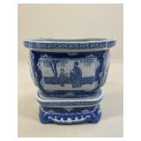 Ceramic Planter w/ Stand