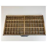 Letterpress Printer's Tray