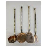 Large Copper Utensils