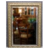 Ornate Framed Beveled Mirror