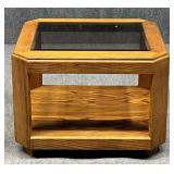Coffee Table w/ Glass Inset