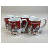 Campbell's Soup Mugs / 4 pc