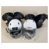 Youth Helmets & Shoulder Pad Sets