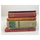 Hardback Books 1928-1981 / 6 pc