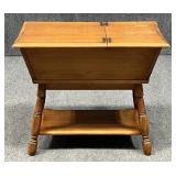 Dough Box Style End Table