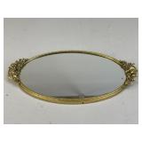 Floral Mirror Tray