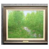 'The Forest Primeval' Original Painting on Canvas