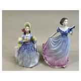 Royal Doulton 'Clare' & 'Sweet Poetry' Figurines
