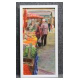 Original Painting on Canvas Signed R.Charles