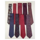 Men's Neck Ties: Tommy Hilfiger + / 9 PC
