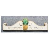 'Welcome Friends' Wall Applique
