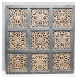 Benjare Carved Wall Panel