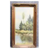 Kurt Moser Print in Vintage Frame