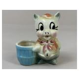 Vintage Shawnee Pottery Porky Pig Ceramic Planter