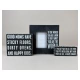 Primitives by Kathy Wood Signs & Frame