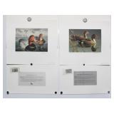 TX Waterfowl-Migratory Game Bird Stamp/Print 2/PC