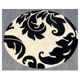 6ft Round Horizon Rugs Wool Rug
