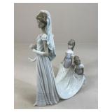 Lladro 'Here comes the bride' Figure