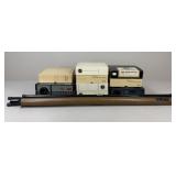 Kodak Carousel & Slide Trays + Projection Screen