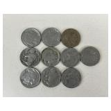 Buffalo Nickels/ 10 pc
