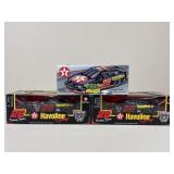 Texaco Kenny Irwin Coin Bank Racing Car NIB / 3 pc