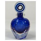 Vintage Cobalt Perfume Bottle