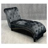 Tufted Lounge Chair / Fainting Couch