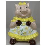 Large Ceramic Pig Figure