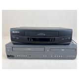 Magnavox VCR/DVD Player & Quasar VCR