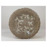 Vintage Art Deco Frosted Glass Bowl