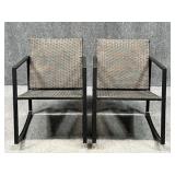 Pair of Outdoor Patio Rocking Chairs