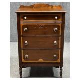 Vintage 4 Drawer Chest of Drawers