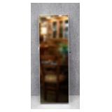 Hanging Mirrored Jewelry Cabinet w/Key