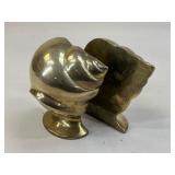 Brass Bookends