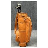 Bric's Italian Golf Bag w/Clubs