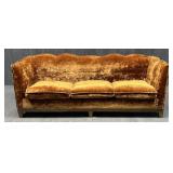 Crushed Velvet Sofa