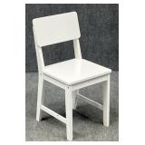 Child Size White Chair