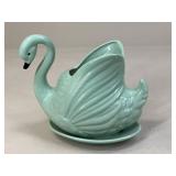 Ceramic Swan Planter