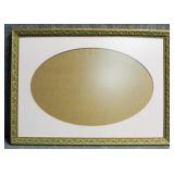 Custom Framing w/Oval Matting