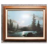 'Embraced by Moonlight' Print Dalhart Windberg