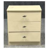 Nightstand w / 3 Drawers