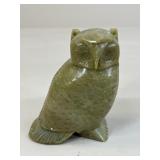 Carved Stone Owl