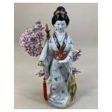 Porcelain Geisha Figure